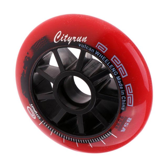 pitrice Roues de Patinage de Vitesse Roues de Patin Intérieur Intérieur Outil 90mm Rouge