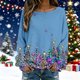thumbnail image 1 of MHFRRA Sudadera con Capucha Sin Cabeza Atmosphere para Mujer Azul Cielo, 1 of 4