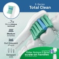 thumbnail image 2 of Cabezales de repuesto para cepillos de dientes Brushmo E-Series Total Clean, 2 of 6