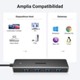 thumbnail image 4 of Hub USB 3.0 UGREEN Negro 4 Puertos 5Gbps 15CM, 4 of 7
