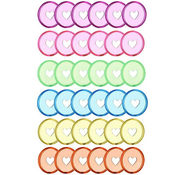 1 set * happy planner discs-Multicolor