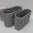 thumbnail image 5 of Necvior Wicker Toilet Paper Basket with Lid for Bathroom Storage Multipurpose Decorative Holder for Closet Elegant Styles, 5 of 10