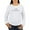 White, variant on CafePress - Delta Sigma Phi Grayscale Stacked Logo Long Sleeve T Shirt - Women's Long Sleeve Graphic Casual T-Shirt