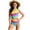 Blue, variant on Virmaxy Neon Color Block One Shoulder One Piece Swimsuit Girls Summer Bathing Suit Modest Full Coverage Cutout Swimwear for Beach and Pool Fashion,for 6-13 Years