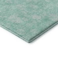 thumbnail image 4 of Addison Rugs Mayfield Washable Transitional Floral Aqua Rectangle Rug, 8' x 10', 4 of 6