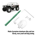 thumbnail image 3 of RC Crawler Shovel, Aluminum Alloy & Iron Adjustable Shovel Tool for 1/10 RC Crawler Trucks Metal Accessory for SCX24 Trail Rig, 3 of 7