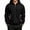 Black, variant on DJDLJWCJ Hoodies for Boys Fleece Lined Quarter Zipper Hooded Sweatshirt for Boys Winter Warm Pullover Hoodie Gray Size 5T