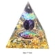 thumbnail image 3 of Generador De Energía Generador de energía de piedra curativa de peridoto de amatista de cristal natural de pirámide de orgón Likrtyny Libre de BPA, 3 of 3