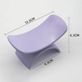 thumbnail image 2 of Langgg Nail Arm Rest Pillow U Shape Portable Non Slip for Acrylic Nails Manicure White, 2 of 9