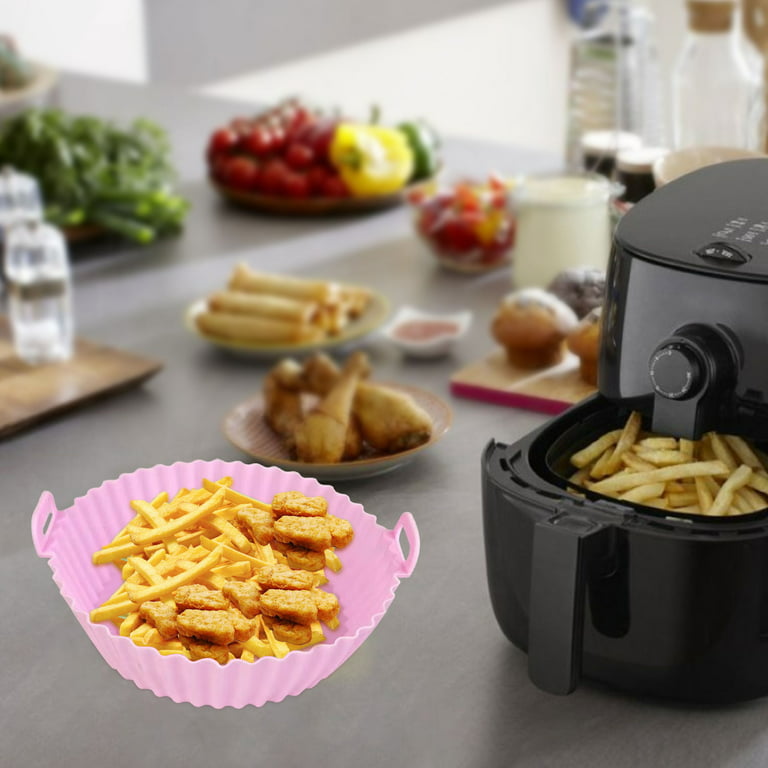 Air Fryer Silicone Pot Basket Liners Non-Stick Safe Oven Baking