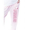 thumbnail image 3 of Peanuts Womens' Snoopy Dream Comic Flower Relaxing Sleep Pajama Set, 3 of 6