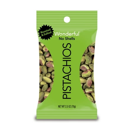 Wonderful Pistachios, Salt & Pepper Flavor, 4.5 Oz, Pack of 4