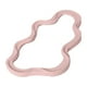 thumbnail image 4 of Espejo de mesa con borde irregular, decorativo para decoración del hogar, espejo de tocador artístico, montaje en pared para habitación de niñas, Rosa, 4 of 8