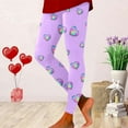 thumbnail image 1 of MKLEKYY Leggings de cintura alta con diseño floral para mujer, ideales para yoga y fitness, pantalones deportivos de 12 pulgadas., 1 of 4