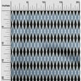 thumbnail image 1 of oneOone Polyester Lycra Grayish Blue Fabric Argyle Check Sewing Material Print Fabric By The Yard 56 Inch Wide, 1 of 4