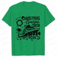 thumbnail image 1 of Camisetas navideñas Cruisin Crew 2024 para mujer, ropa Unisex a juego para la familia, camisetas de fiesta de viaje navideñas a la moda, camisetas Harajuku, 1 of 5