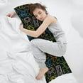 thumbnail image 5 of Game Controller Body Pillow Cover for Boys Gifts Gamer Gaming Printed Long Pillow Case Protector with Zipper Decorative Large Pillowcase Soft Cushion Covers Cases for Bedroom,Couch,Sofa 20"x54", 5 of 5