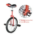 thumbnail image 2 of Yescom 18 In Wheel Outdoor Unicycle Skid-proof Tire Fitness Bicycle Balance Training for Adults Teenagers Kids, Red, 2 of 8