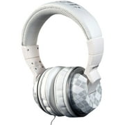 Angle View: Kicker CUSH Over-Ear Headphones White