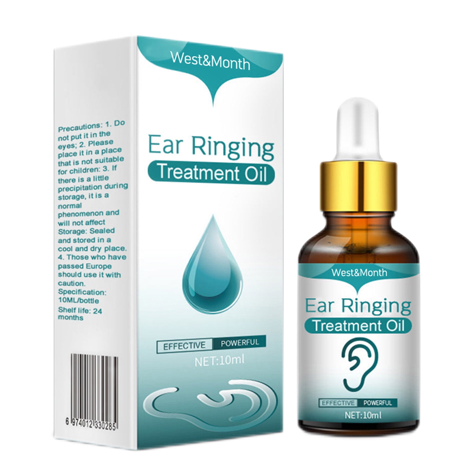 Organic Ear Oil for Ear Inflammation Ear Drops for Kids, Adults, Baby