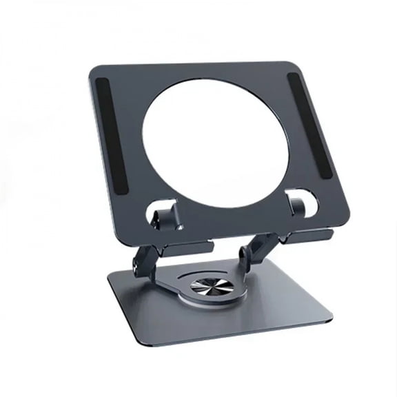 360 Rotation Foldable Cooling Bracket Support Tablet Holder Hollowed Adjustable Height for 4-13Inch Phone Tablet iPad Desk Stand