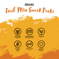 thumbnail image 3 of Nature's Garden Organic Trail Mix Snack Packs 28.8oz (1.2oz x 24) - Pack of 4 - Heart Healthy, Omega-3 Deluxe, Cranberry Health Mix – USDA Organic, Vegan, Kosher, Plant-Based Energy Snack, 3 of 7