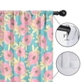 thumbnail image 4 of Blackout Kids Curtains,Pioneer Flower Floral Print Pattern Childrens Insulated Curtains Set Of 2,Bedroom Essentials,Toddler Room Decor 42"x84", 4 of 5