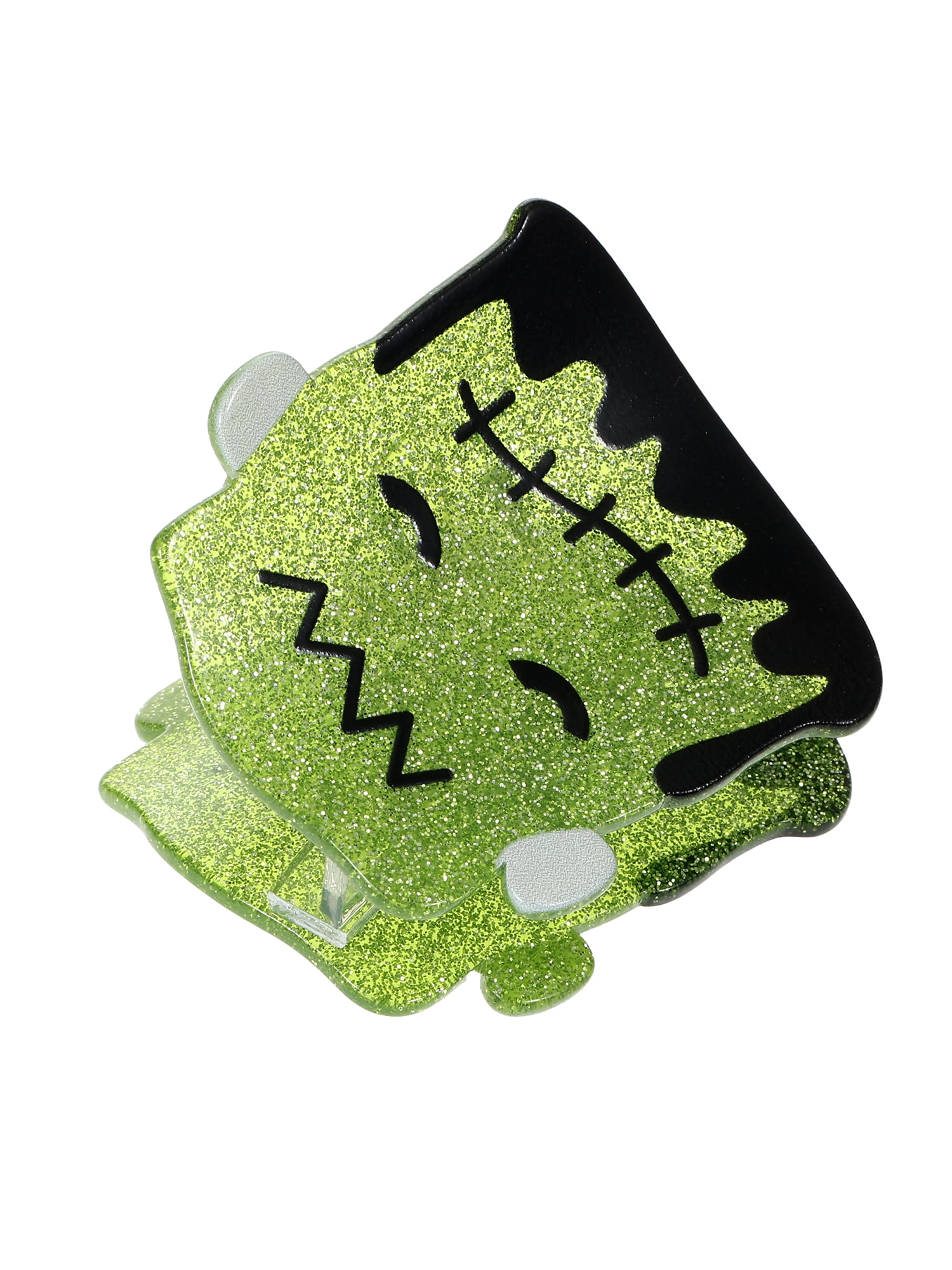 Way to Celebrate Halloween Frankenstein's Monster Claw Clip for Women, Multicolor, 1 Piece