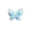 A001- Blue, variant on 12Pcs Handmade DIY Jewelry Accessories Hair Clips, Double - Layered Glitter Butterfly Headwear Decorative Materials - for Hair Decoration, Gift Wrapping, Craft Making, Party Supplies, Daily Wear