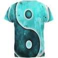 thumbnail image 2 of Galaxy Stars Yin Yang Distressed All Over Mens T Shirt Multi SM, 2 of 2