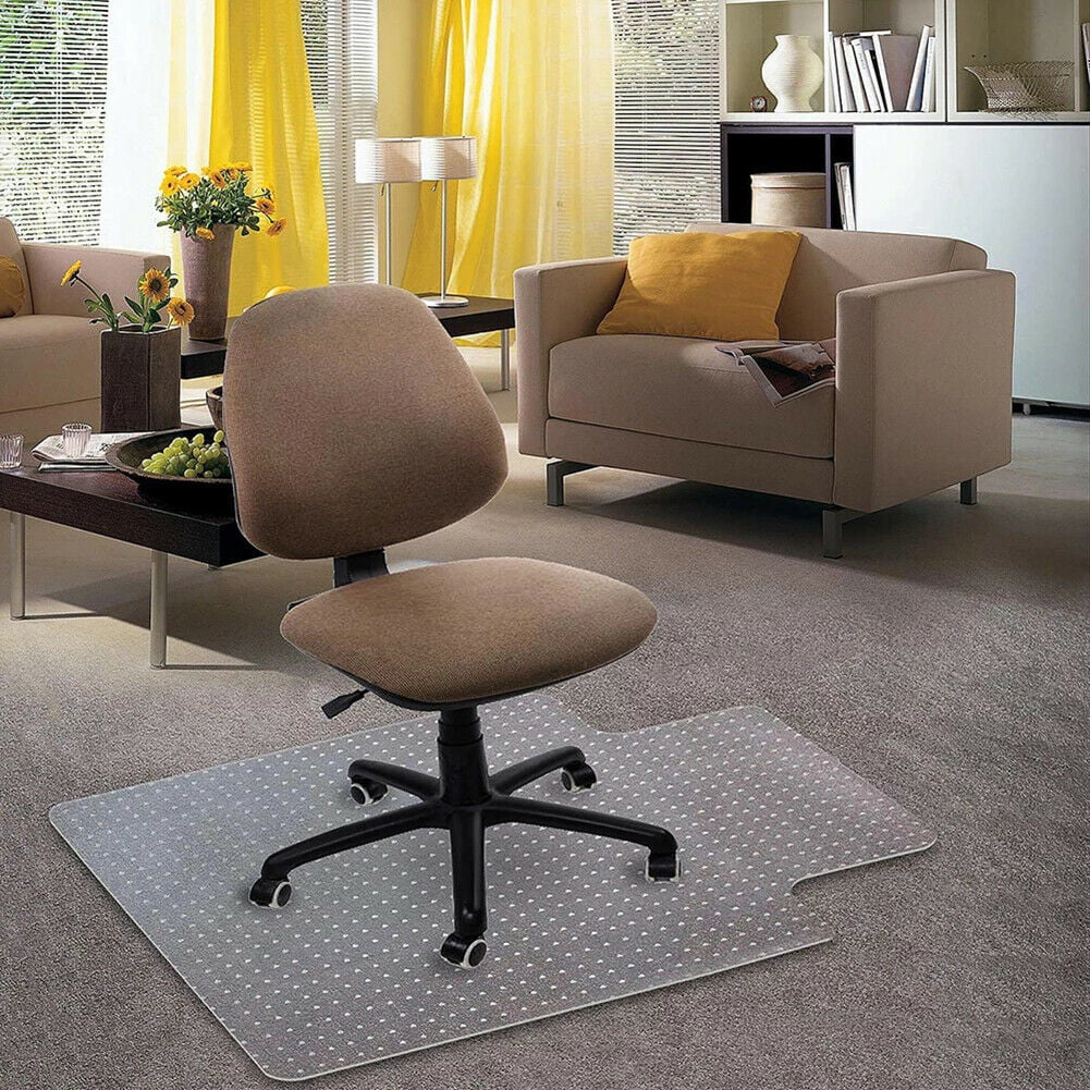 2MM Rug Carpet Floor Office Computer Work Chair Mat PVC Vinyl Plastic 