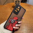 thumbnail image 3 of Matte Case for Redmi A1 K50 K40 GAMING K30 K20 10X 10C 10 9C 9T 9A 9 8 PRO 4G 5G Case Funda Coque Marvel Avengers Heros Faceless, 3 of 5