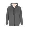 thumbnail image 5 of Horkkom Hoodies for Men Fleece Zip Up Hoodie Drawstring Zipper Jacket with Pockets Hood XXL, 5 of 10