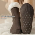 thumbnail image 4 of Slipper Socks with Grips Non Slip Soft Cozy Fuzzy Fleece Lined Socks for Cold Winter, 4 of 6