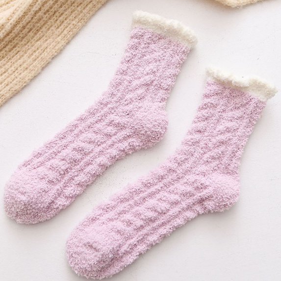 Limei Durable Women Socks Stretchy for Riding Tear-resistant