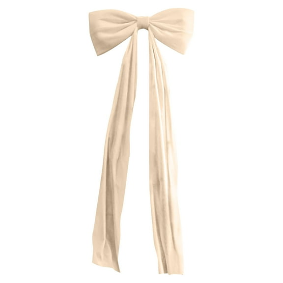 BNNG 6 Foot Giant Velvet Bows for Christmas Decor - Big Pink Velvet Bow for Tree Topper, Window Wall Mantle, Indoor Outdoor Home Room Valentines Xmas Holiday Decoration,Pink/Beige