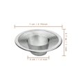 thumbnail image 2 of 2pcs Heavy Duty Stainless Steel Slop Basket Filter Trap, 2.75" Top / 1" Mesh Metal Sink Strainer,Perfect For Kitchen Sink/Bathroom Bathtub Wash Basin, 2 of 4