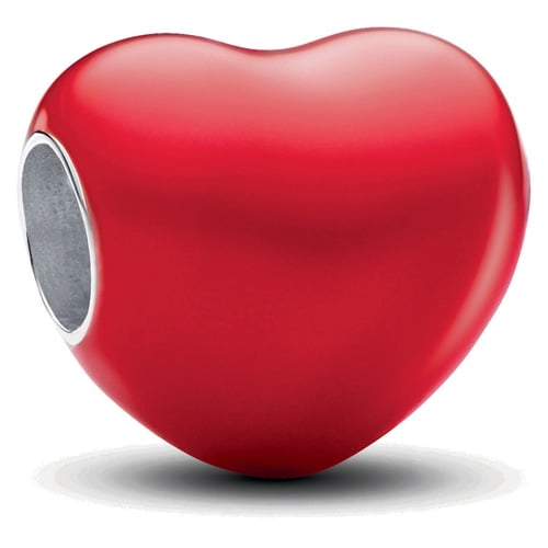 Pandora #793087C01 Color Changing Hidden Message Heart Charm