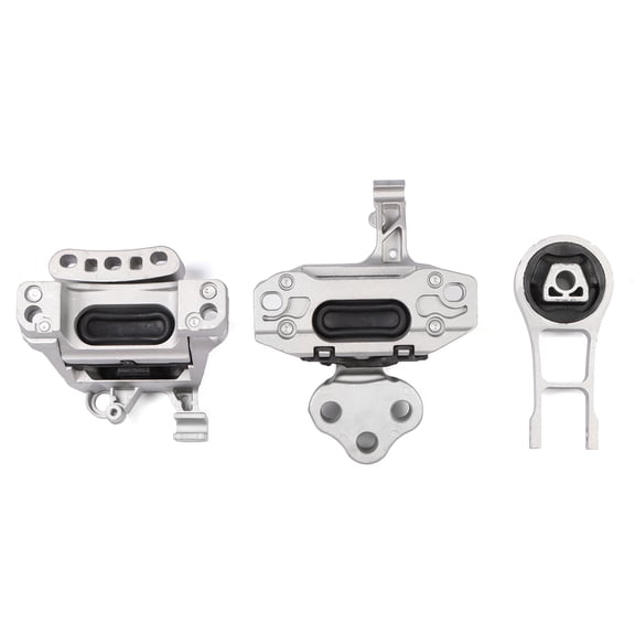 NAVOROGE 3PCS Fits Jeep Cherokee 2.4L 14-19 Complete Engine Motor &Transmission Mount Set