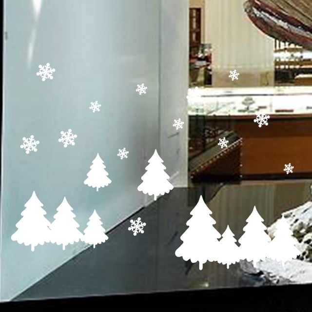 PEONAVET Wall Sticker 2018 Merry Christmas Household Room Wall Sticker Mural Decor Decal Removable