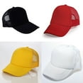 thumbnail image 4 of Naierhg Unisex Trucker Cap Baseball Golf Mesh Adjustable Hats, 4 of 8
