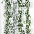 thumbnail image 2 of PENGXIANG Willow Decoration Simulation Wicker Green Leaves Cane Wedding Set Decoration Plant Rattan Leaves, 2 of 4