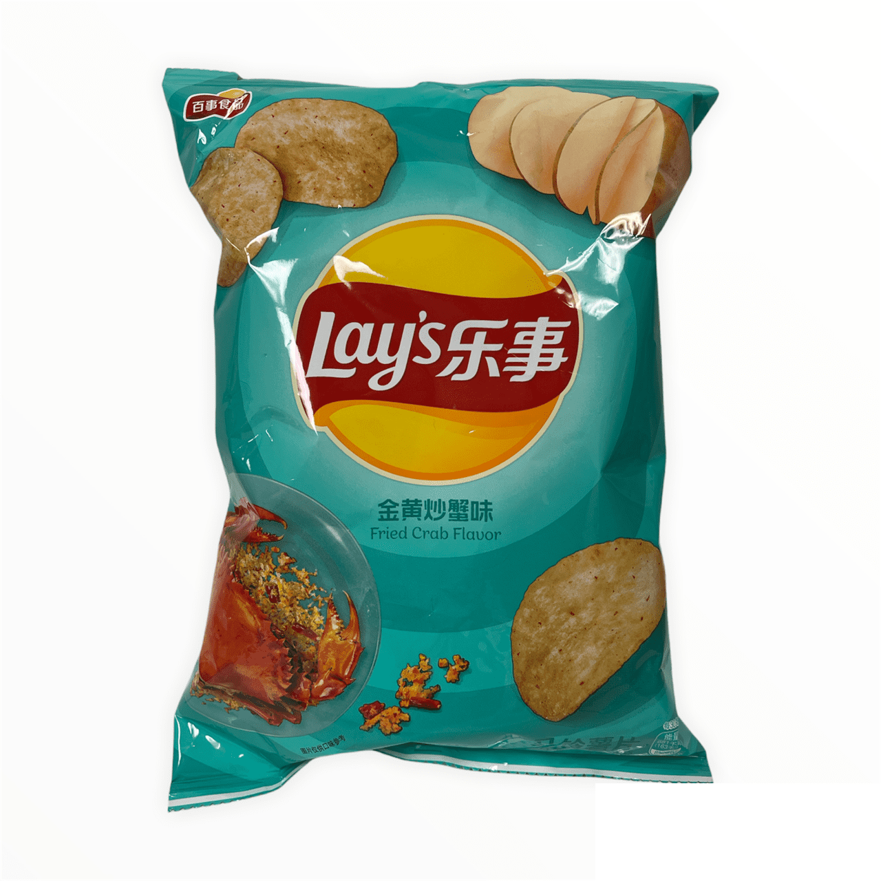 Lay's Fried Crab Flavors; 1 Pack X 70g