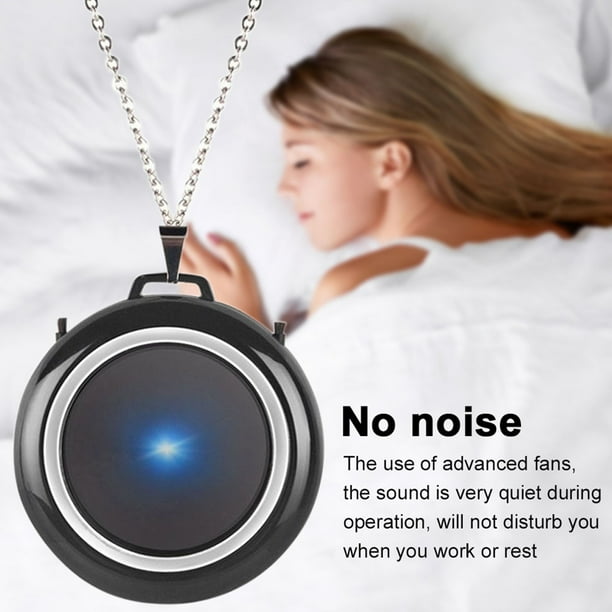 Labymos Necklace Air Purifier Anion Filter Air Cleaner for Car