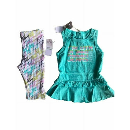 Calvin Klein Baby Girls 2 Piece Set Top & Bottoms Emroiderey On Pants 18 Months