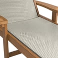 thumbnail image 3 of Dycanpo Chaise Lounge Chair Outdoor Set of 2 with Adjustable Backrest, Wheels for Backyard, Teak, 3 of 11