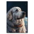 thumbnail image 3 of Great Pyrenees Dog Wall Decor - Space Wall Decor - Space Wall Art - Funny Dog Wall Art Poster - Cute Dog Home Decor - Dog Themed Gifts, 3 of 6