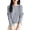 20#Gray, variant on Sweaters for Women Half Crewneck Long Sleeve Jumper Knitted Pullover Warm Sweater Tops Beige M