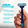 thumbnail image 2 of Rastrillo Gillette Prestobarba3 Fresh con Eucalipto 4 pzas, 2 of 5