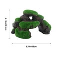 thumbnail image 4 of Resin Mountain Craft Fish Tank Mountain Landscape Fish Shrimp Crab Hiding Cave, 4 of 7